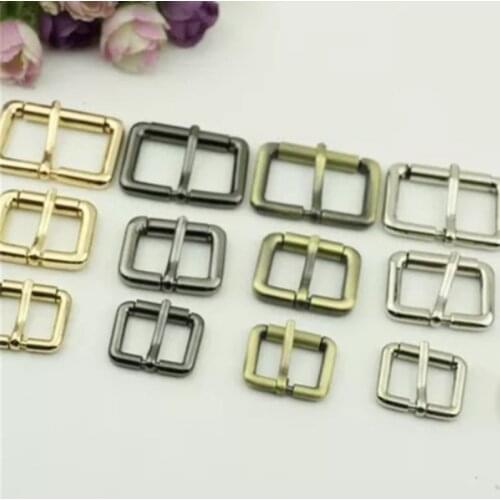 5pcs/20pcs 3/4"1''1-1/4" Alloy Metal Pin Leather Belt Bag Buckle Craft Jeans Webbing Buckles Diy Accessory