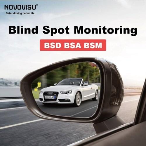 Car BSD BSA BSM Blind Spot Detection Driving Warning Safety Radar Alert Mirror For Audi A5 8T 2011 2012 2015 2016 facelift later