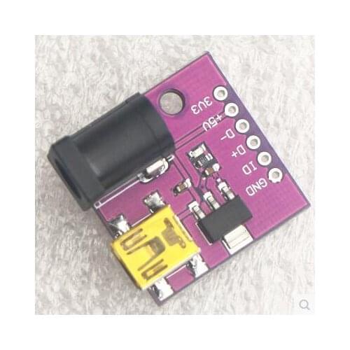 Free Shipping!!! CJMCU- MINI USB 5V USB socket connector AMS1117-3.3V DC power outlet sensor