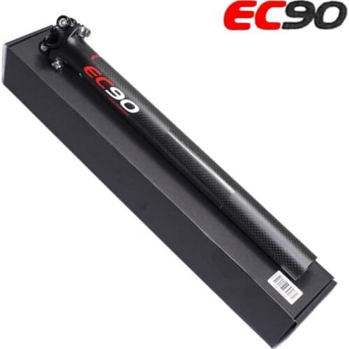 EC 90 Road Bike Full Carbon Seatpost Mountain Bicycle Seat Posts MTB Parts 27.2/30.8/31.6mm 3k Matt Cycling Seat Post