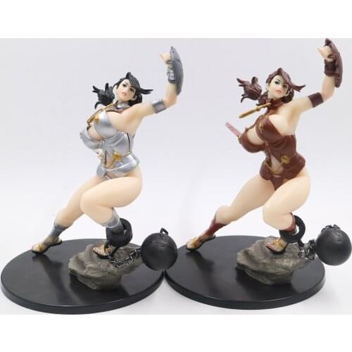 Rebellion non Queens Blade Q six Sexy girls q six Action Figure japanese Anime PVC adult Action Figures toys Anime figures Toy
