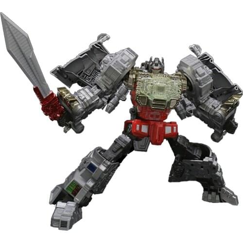 G-creation SRK03 SRK-03 Transformation Action Figure 25CM ABS Grimlock KO Dinoking Cartoon Character Deformation Car Robot