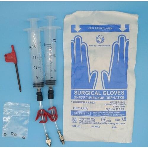 Mineral Oil Bleed Kit Hydraulic Disc Brake for Shimano M985 M975 M965 Saint M820 M810 M640 XT M785 M775 Deore M596 M595