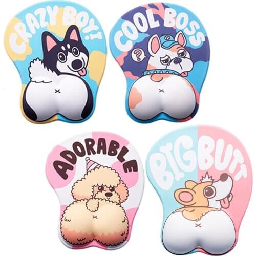 Mouse Pad Silicone Mousepad Relieve Wrist Pain for Laptop PC Comfortable