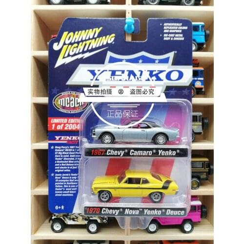 Johnny Lightning 1:64 Camaro Nova Diecast Collection of Die-casting Simulation Alloy Model Children Toys