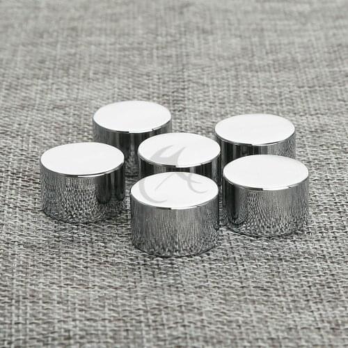 Motorcylce Chrome 9/16" Hex Bolt Covers For Harley Universal Electra Glide Iron883 Fat Bob Touring Dyna Sportster Softail