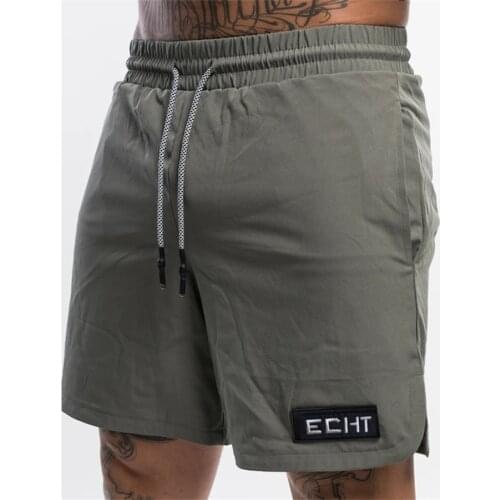 2021 Summer New Bodybuilding Quick Dry Pants Mens Splicing Gyms Fitness Exercise Casual Sports Pants Fashion Trend Sportswear