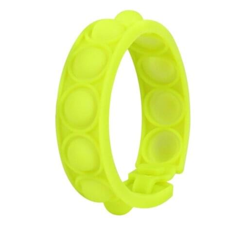 New Anti-rodent Pioneer Bracelet Puzzle Decompression Sports Bracelet Finger Bubble Music Silicone Bracelet