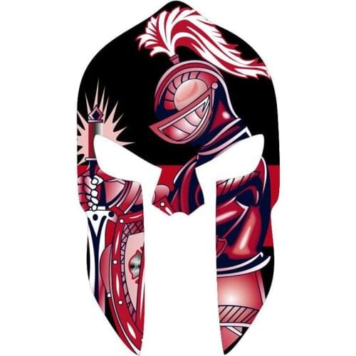 SPARTAN HELMET RED KINGHT Originality Car Sticker Accessories Personalized PVC Decoration Waterproof Sunscreen Decal 15*9cm