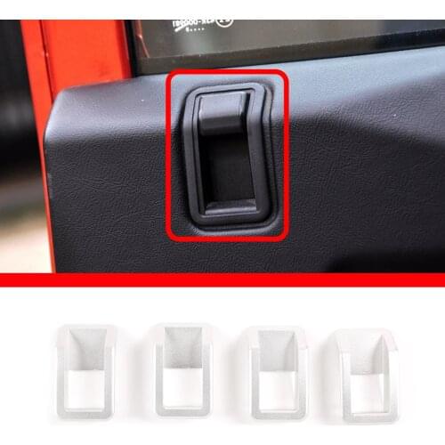 For Land Rover Defender 90 110 130 04-19 Car Internal door latch Outside frame handle decoration cover Defender Auto Accessories