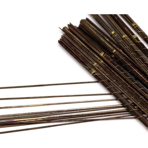 12pcs 130mm Length Scroll Saw Blades For Metal Jewelry Wood Cutting Jig Blades Woodworking Hand Craft Tools