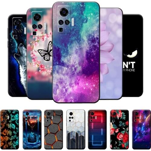Case For Vivo X50 Pro Cover Silicone Case For Vivo X50 X 50 Pro TPU Soft TPU Cartoon Phone Case For Vivo X50 Pro X50 Cute Bumper