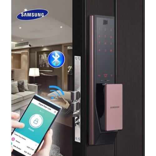 SAMSUNG Digital Fingerprint Bluetooth Door Lock Keyless SHP-DP738/SHP-DP739 EngLish Version Big Eurp Moritse
