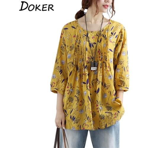 Doker Linen Blouses