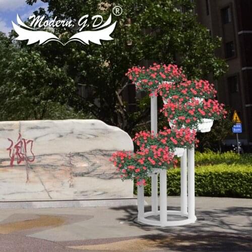 Ecological flowerpot deco outdoors dividers for plastic gardens