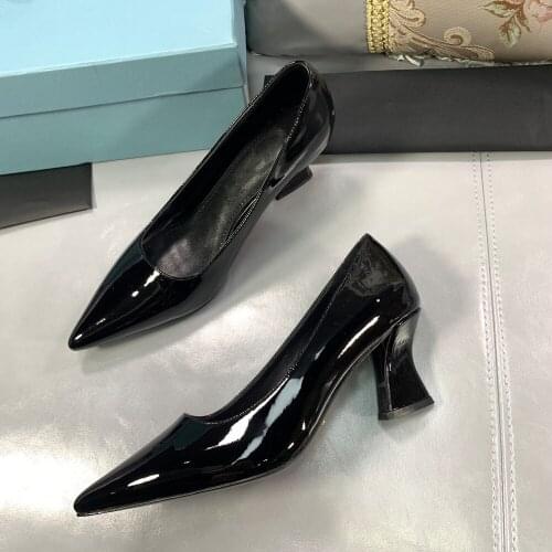 Кожаные туфли-лодочки Junetxin China At AliExpress