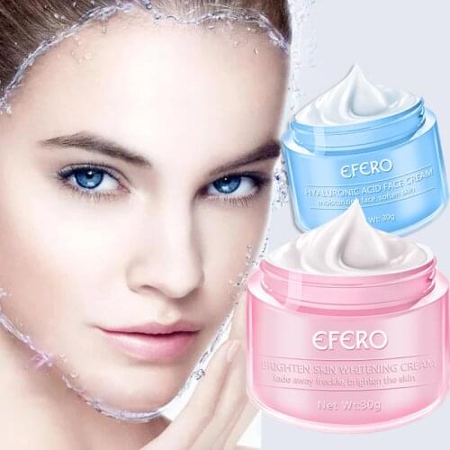 EFERO Face Cream Whitening Freckles Remove Anti Age Black Spots Dark Spots Smooth Hyaluronic Acid Face Cream Face Care