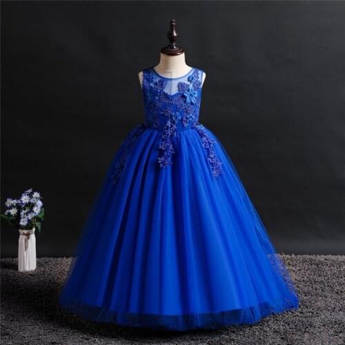 Summer clothing childrens wear formal dress girl clothes birthday party princess girl clothing costume ceremony baby dresses