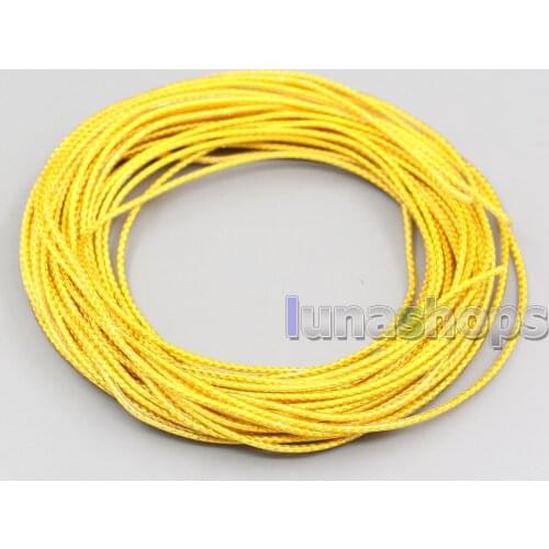 LN007714 10m 35*0.05mm + 48*0.05mm 7N OCC Silver/Gold/OCC plated Shielding Single Wire Diameter 1.3mm DIY cable