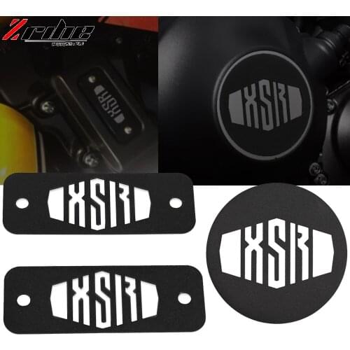 Motorcycle Accessorie Alumium Fuse Box Top Plates Powder Coated Clutch Cover Top For Yamaha XSR900 XSR 900 2016 2017 2018-2021