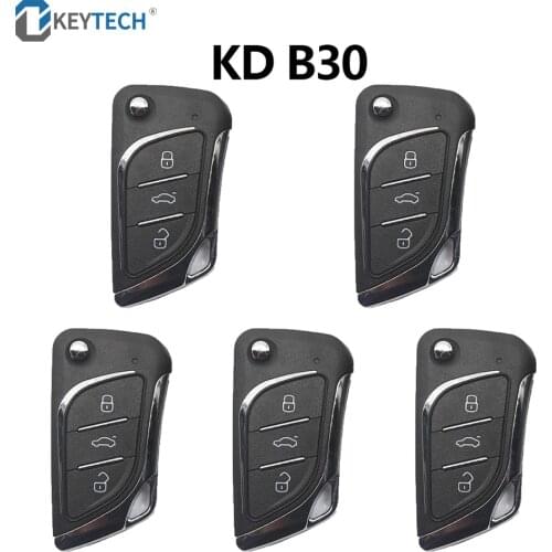 OkeyTech 5PCS/LOT Universal KD B Series B30 for KD900 URG200 KD900+ KD200 Mini KD KD-X2 3 Buttons Remote Control Car Key