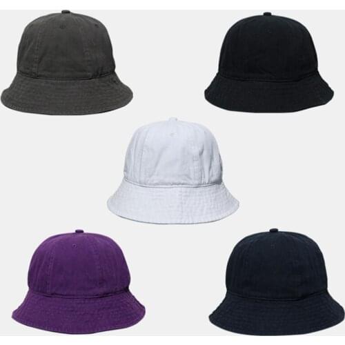 Washed Fisherman Bucket Hat For Women Men Fishing Cap Bob Panama Summer Fashion Korean Beach Sun Hats Hip Hop Streetwear Hunting