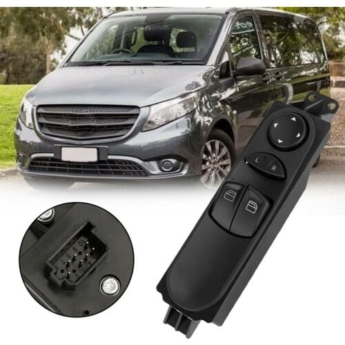 Front Side Master Power Window Switch for Mercedes Benz Valente Vito Mixto W639 2003-2015