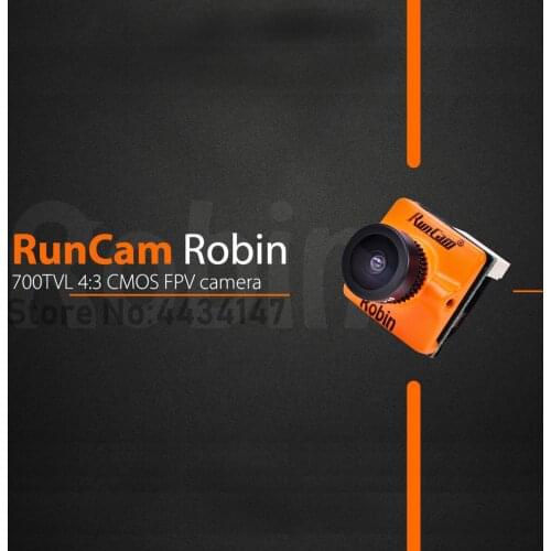 Runcam Robin Camera 700TVL DC5-36V 1/3" 120dB WDR CMOS with 1.8mm 2.1mm lens NTSC/PAL Switchable FPV RC Camera