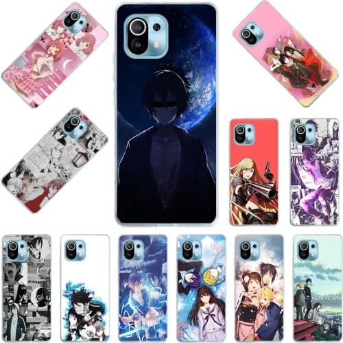 Anime Noragami Yato Silicone Soft TPU Phone Case for Xiaomi Mi 10 Pro 11 Ultra 11X 10T Note10 Lite Mix2s Black Shark 2 3 4 Cover
