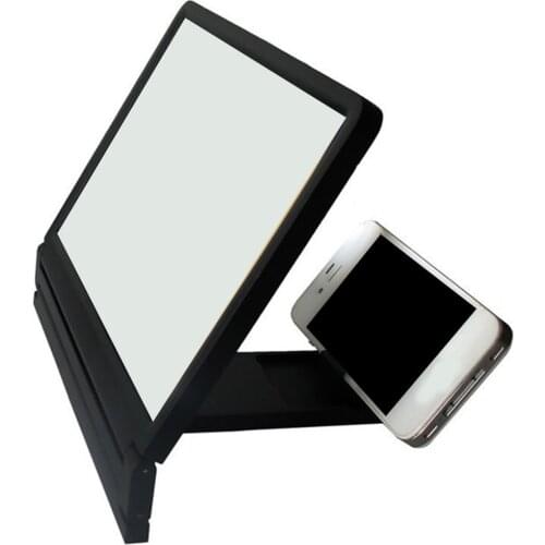 3D Screen Amplifier Mobile Phone Screen Video Magnifier For Cell Phone Smartphone Folding Enlarged Screen Phone Stand Bracket