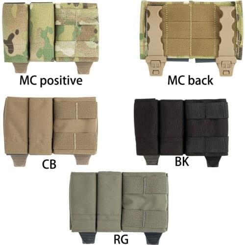 1pcs Tactical Equipment KYWI Esstac 5 56 1 + 2 Side Dual Cartridge Pack Lunfan Strategic Style Toolkit