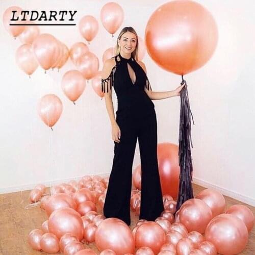 12/18/36 inch rose gold latex balloon wedding party decoration balloon birthday party decorations baby shower decoration
