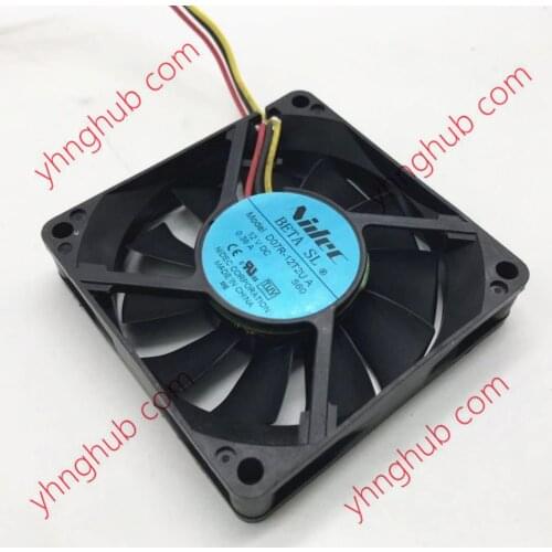 Nidec D07R-12T2U A Server Cooling Fan DC 12V 0.39A 70x70x15mm 3-wire