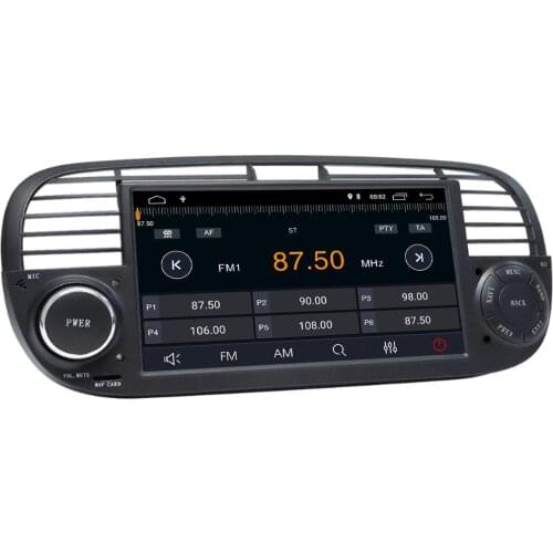 CarPlay autoradio Android10 eight Core Car Dvd media Player FOR FIAT 500 Radio Multimedia Buit in DPS CAR GPS NAVIGATION wifi 4g