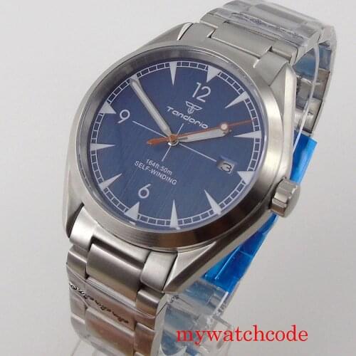 Famous Brand Tandorio 41mm Watch 24 Jewels Japan NH35A Automatic Movement Sapphire Glass Date