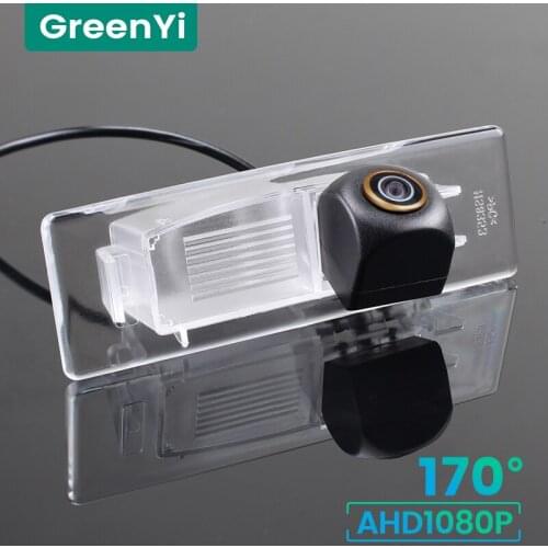 GreenYi 1080P HD 170° Car Rear View Camera For Hyundai Sonata 9 2015 Night Vision Reverse Reversing 4 pin Vehicle Parking AHD