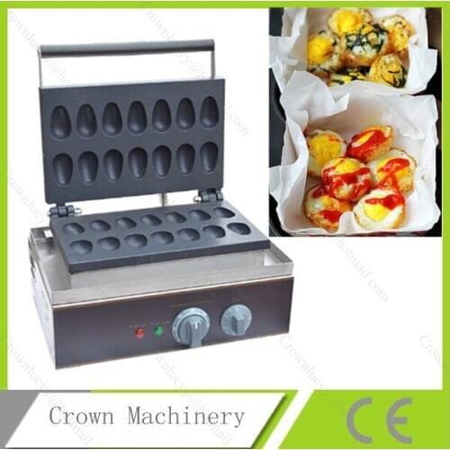 Commercial Electric Waffle Egg Cake Maker Iron Machine Baker