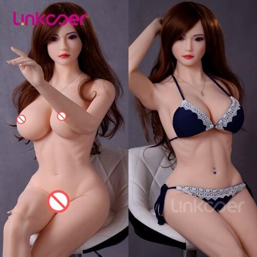Linkooer 168cm Silicone Sex Doll Big Breast Muscle Doll Lifelike Real TPE Oral Anus Vagina Adult Love Doll Sexy Toys for Men