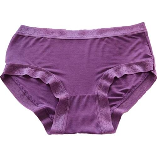 New Women Underwear Soft Modal Panties Plus Size Sexy Underpants Girl Briefs Solid Breathable Lingerie Lenceria Calcinhas