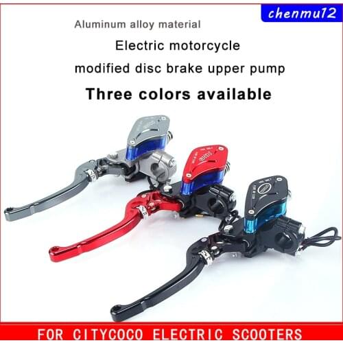 Modified Brake Pump, Disc Brake Pump, Electric Vehicle General Modified Brake Upper Pump for Citycoco Electric Scooters