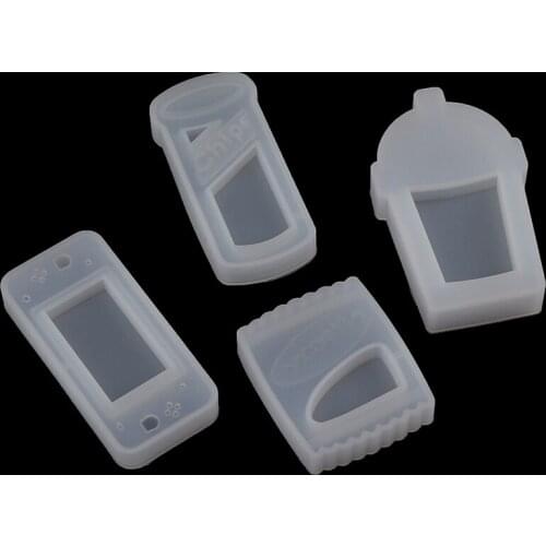 Candy Bag Shaker Silicone Mold Epoxy Resin DIY Craft Tools Milk Tea Bottle Key Charms Handmade Resin Jewelry Accessories Mould