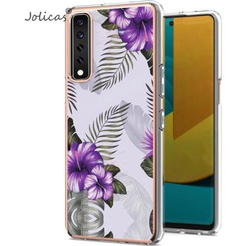 Blue Phones Cases For armor LG Stylo 7 4G Cartoon IMD Phone Bag Holder Cover sFor Shell LG coque Stylo 7 5G Portable Phonea capa