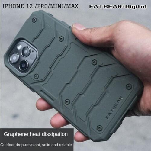 Apple Iphone 12 Pro Max Tactical Phone Case Graphene Cooling Case iPhone 12/mini/Pro/MAX