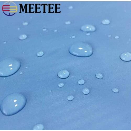 Meetee 100X150cm 190T PVC Waterproof Pu Fabric DIY Apron Sleeves Pet Raincoat Clothing Sewing Umbrella Cloth DIY Accessory FA012