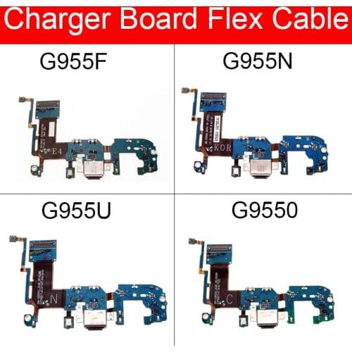 Usb Plug Charge Board For Samsung Galaxy S8 Plus G955F G955N G955U G9550 Chargring USB Jack Port Board Replacement Parts