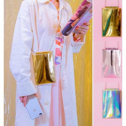 Bentoy Milkjoy Chain Crossbody Phone Bag For Women Laser Bright Skin Mini Summer Cheap Shoulder Clutch Bag For Women 2020