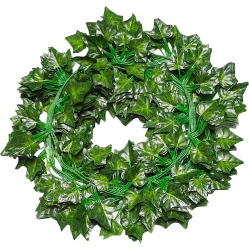 12 Strands 86.4 Feet Artificial Ivy Leaves Vines Garland Greenery Decoration