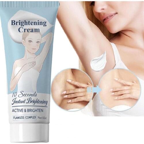 60ml Brightening Cream Brighten Skin Color Quick Absorption Natural Extract Moisturizing Private Underarm Repair Cream for Femal