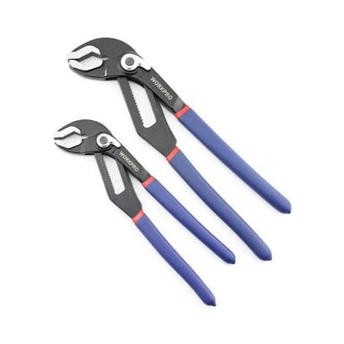 8" 10" Water Pump Pliers 2-Piece multifunctional plier Quick-Release Straight Jaw Groove Joint Pliers Plumbing Pliers