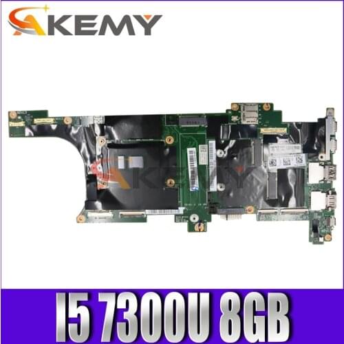 Akemy For Lenovo ThinkPad X1 Carbon 5th (2017) Notebook Motherboard NM-B141 CPU I5 7300U RAM 8GB 100% Test Work RFU 01AY074